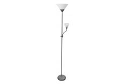 Dekor Golv lampa BENFICA 2 max 60W - E27 max 40W - E14 AC220-240V 50/60Hz grå. 1208963347