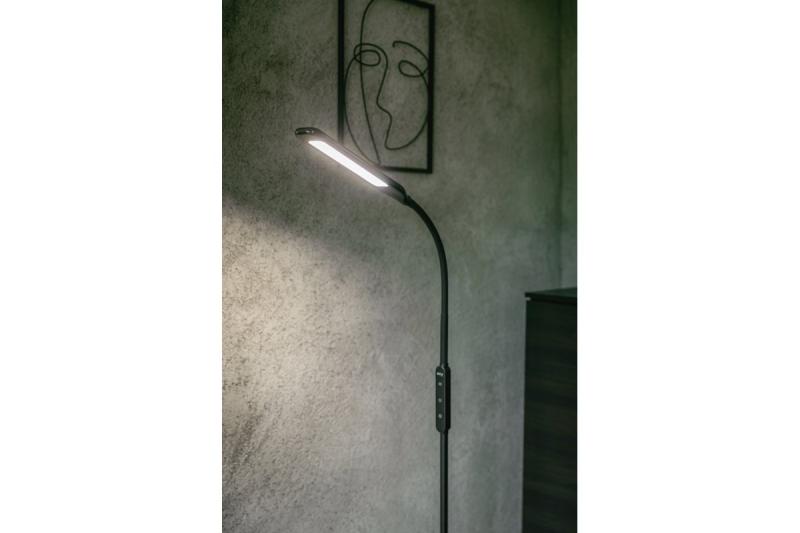 Dekor Golvslampa Vasalia 8W 450lm AC220-240V 4-CCT 5-stegs dimmer timer45' PF>0,5 RA>80 Svart 1208963348