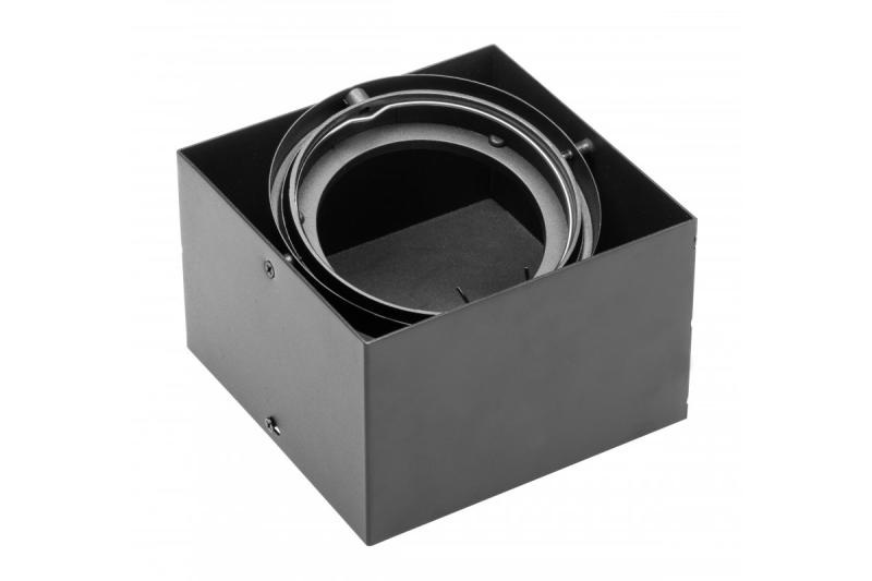 Dekor Fäste PIREO N yta monterad ENKEL IP20 svart/svart 1208963771