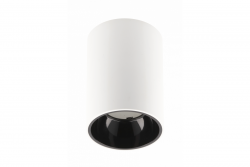 Dekor Takarmatur ARIES PC 73x105mm IP20 max 20W rund vit/svart. 1208963818