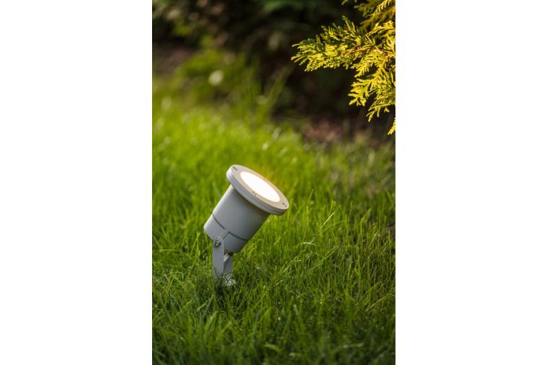 Dekor Trädgårdsarmatur DIEGO GU10 MAX. 35W IP65 AC220-240V 50/60Hz grå. 1208963866