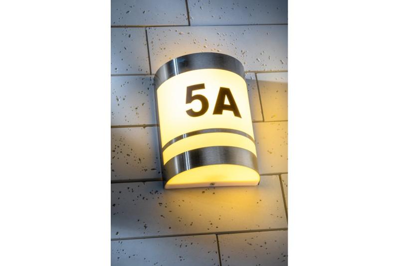 Dekor ESO vägglampa E27 MAX. 11W IP54 AC220-240V 50/60Hz rostfritt stål 1208963874