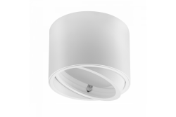 Dekor ISUMI taklampa med justerbar vinkel aluminium 130x100 IP20 ES111 GU10 rund vit. 1208963895