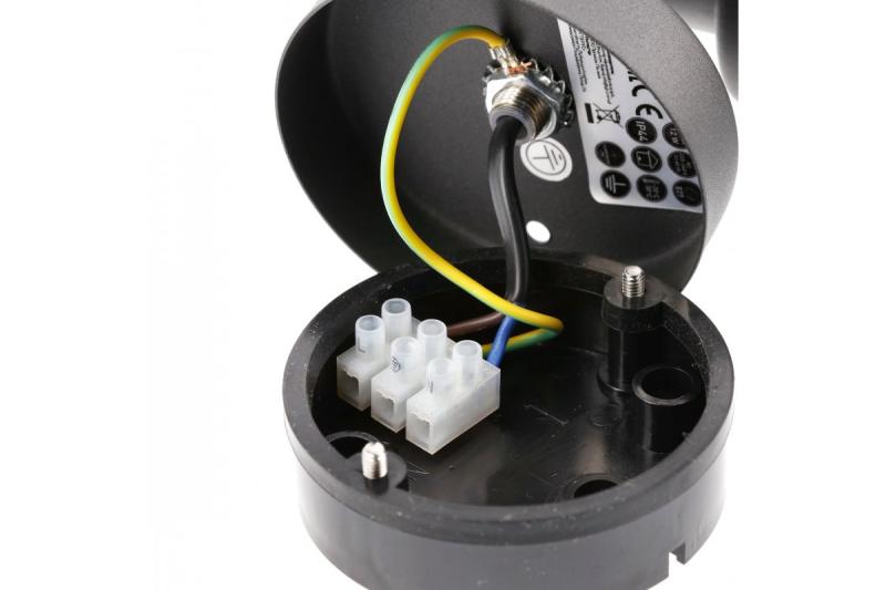 Dekor KERTA-A trädgårdslampa E27 MAX.12W IP44 AC220-240V 50-60Hz enkel vägglampa topp grafit. 1208963906