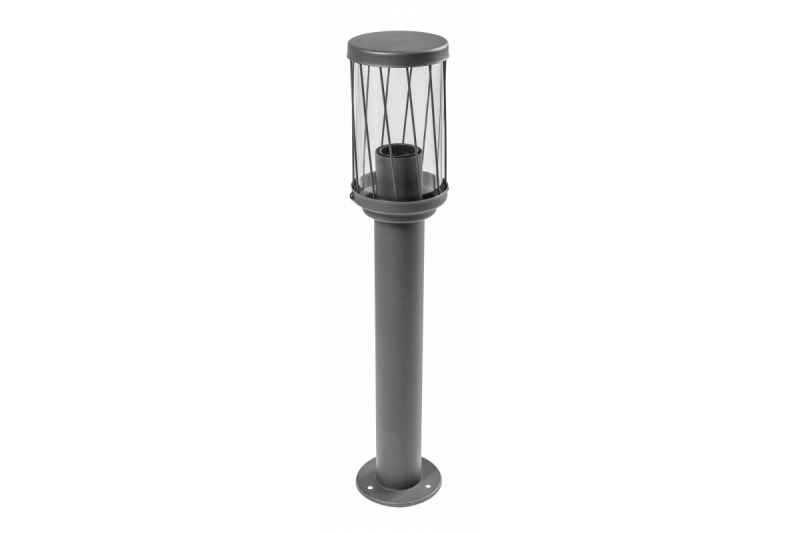 Dekor KERTA-P 50 trädgårdslampa E27 MAX.12W IP44 AC220-240V 50-60Hz stolpe grafit 1208963907