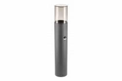 Dekor Trädgårdsbelysning MEDIO-P 50 PIR E27 MAX.15W IP54 AC220-240V 50-60Hz stolpe grafit. 1208963940