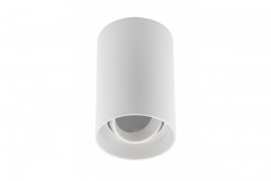 Dekor Taklampa armatur RESTO PC φ80x125mm IP20 max 20W rund vit. 1208963986