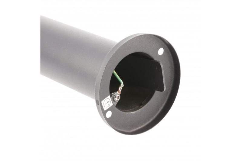 Dekorativ trädgårdsbelysning TORO-P 50 E27 MAX.15W IP54 AC220-240V 50-60Hz stolpe svart. 1208964024