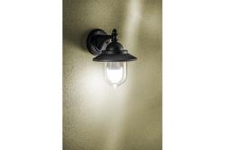 Decor Trädgårdsbelysning TOSKANA-AD E27 MAX.60W IP54 AC220-240V 50-60Hz matt svart 1208964026