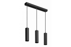 Dekor Upphängd armatur TRESOS II 3xGU10 aluminium IP20 max. 3x20W svart. 1208964030