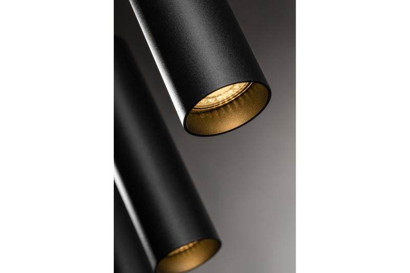 Dekor Upphängd armatur TRESOS II 3xGU10 aluminium IP20 max. 3x20W svart. 1208964030