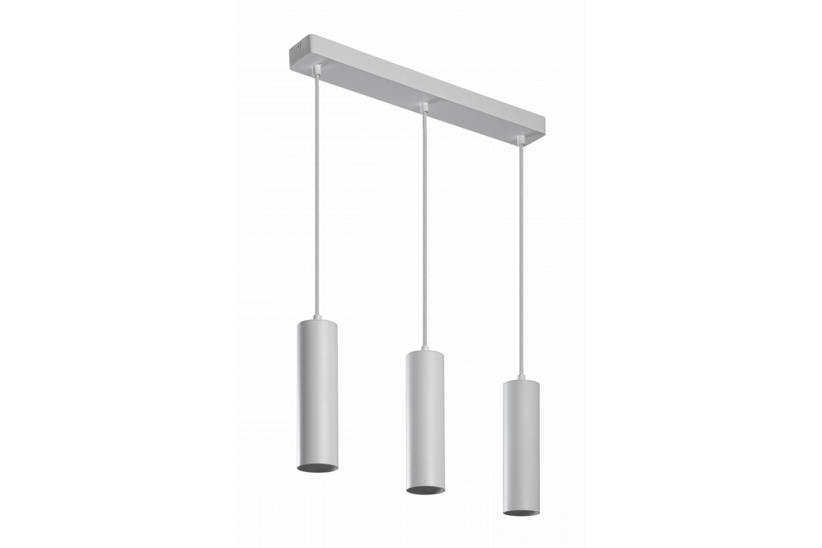 Dekor Upphängd armatur TRESOS II 3xGU10 aluminium IP20 max. 3x20W vit. 1208964031 - Productafbeelding