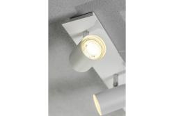 Dekor Takarmatur VENETO IP20 max. 20W 3 x GU10 rund vit. 1208964039