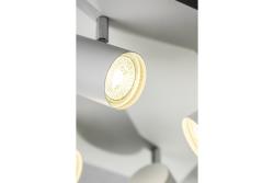 Dekor Taklampa VENETO IP20 max. 20W 4 x GU10 rund/fyrkantig vit. 1208964045