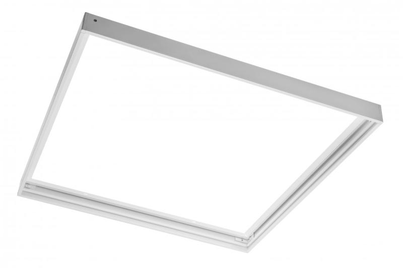 Ram för ytmontage av LED-paneler 62,5x62,5cm, vit 1208965293