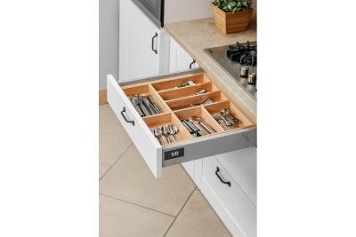 Decor Cutle Besticklådor Kök Justerbar Insats för 600-1000mm Skåp 1208966291