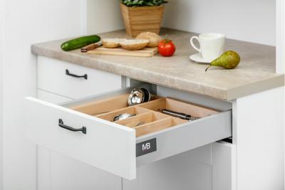 Decor Cutle Besticklådor Kök Justerbar Insats för 600-1000mm Skåp 1208966291