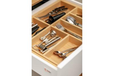 Decor Cutle Besticklådor Kök Justerbar Insats för 600-1000mm Skåp 1208966291