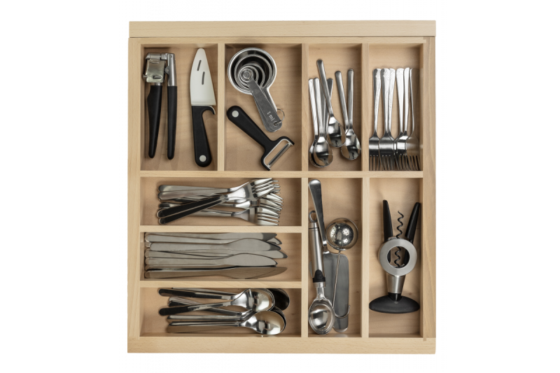 Decor Cutle Besticklådor Kök Justerbar Bestickorganisator 1208966292