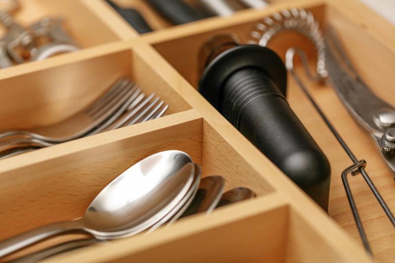 Decor Cutle Besticklådor Kök Justerbar Bestickorganisator 1208966292