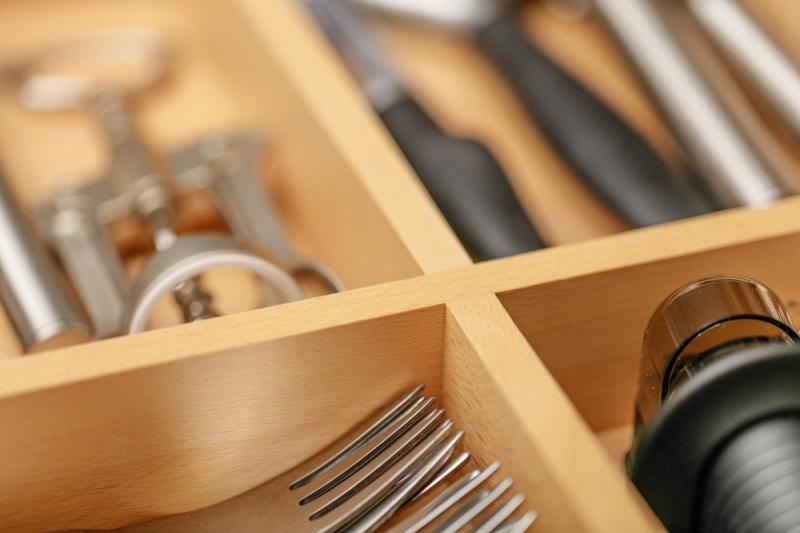 Decor Cutle Besticklådor Kök Justerbar Bestickorganisator 1208966292