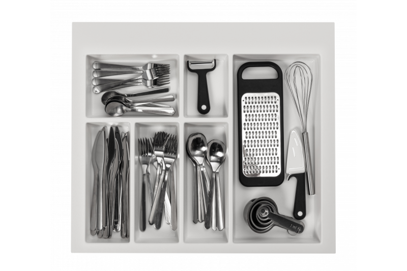 Decor Cutle Bestickinsats för kökslåda 600 Vit 1208966377