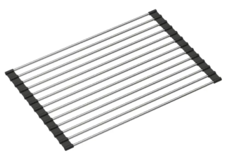 Quadri rostfri rullmatta för diskbänk 39 x 26 cm 1208966923