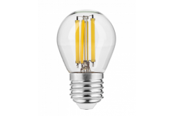 LED LJUSKÄLLA, FILAMENT, A-G, G45, 2700K, E27, 5,8W, AC220-240V, 360°, 640lm, 50mA 1208966966