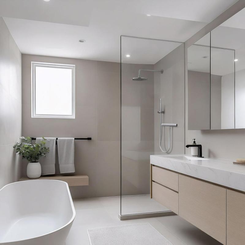 Waterevolution Flow duschtermostat med duschset rostfritt stål T140TNIE