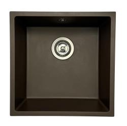 GraniteMy Universal granitkafé diskho 40x40 cm ovanpåliggande, undermonterad och planmonterad med rostfri plugg 1208967212