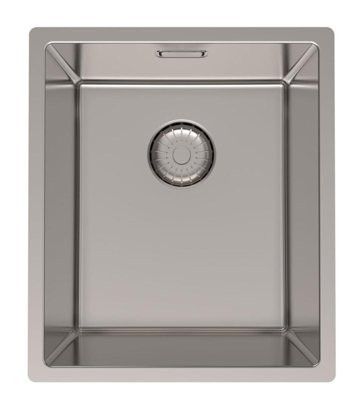 Pure.Sink Prestige rostfri diskho 34x40 cm 10 mm radie undermonterad, planmonterad och ovanpåliggande PPG3440-02