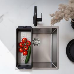 Pure.Sink Prestige insats för diskbänk rostfritt stål PPGCL40-02