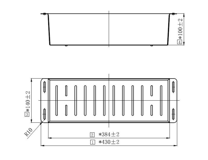 Pure.Sink Exclusivo insats för diskho i rostfritt stål COL-SS
