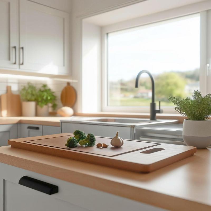 Pure.Sink Prestige skärbräda trä PPGCB40-23