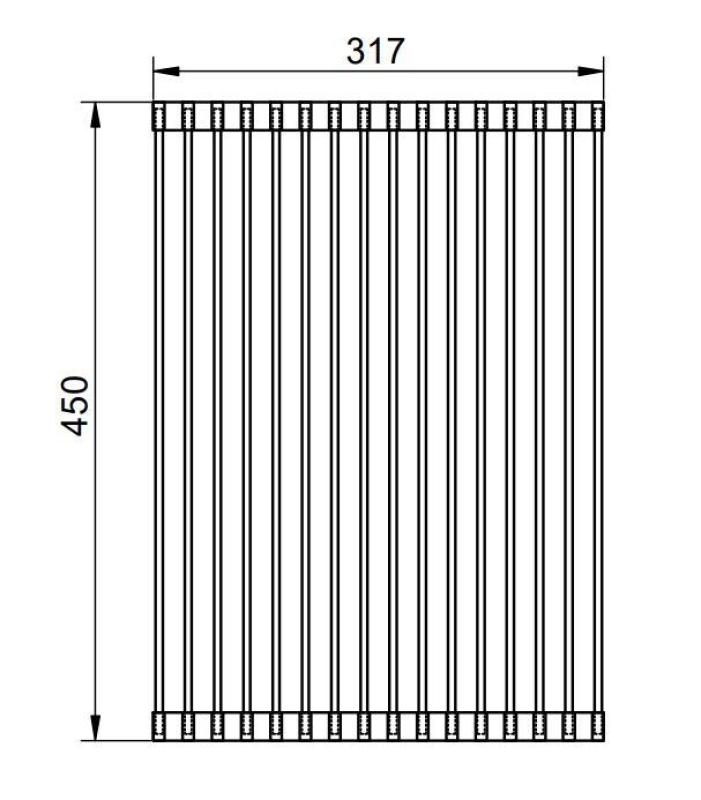 Pure.Sink Prestige rullmat diskho Guld PPGRM40-60
