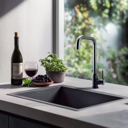 Pure.Sink Elite Steel Pure köksblandare PVD Gun Metal PS8010-61