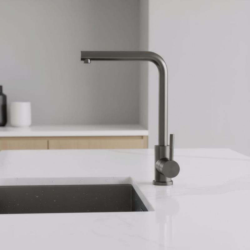 Pure.Sink Elite Steel Spark köksblandare PVD Gun metal PS8040-61