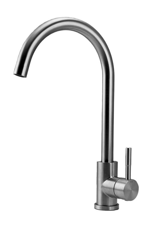 Pure.Sink Elite Steel Stream köksblandare rostfritt stål PS8044-02