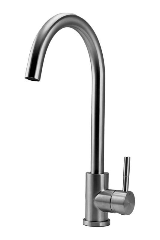 Pure.Sink Elite Steel Stream köksblandare rostfritt stål PS8044-02