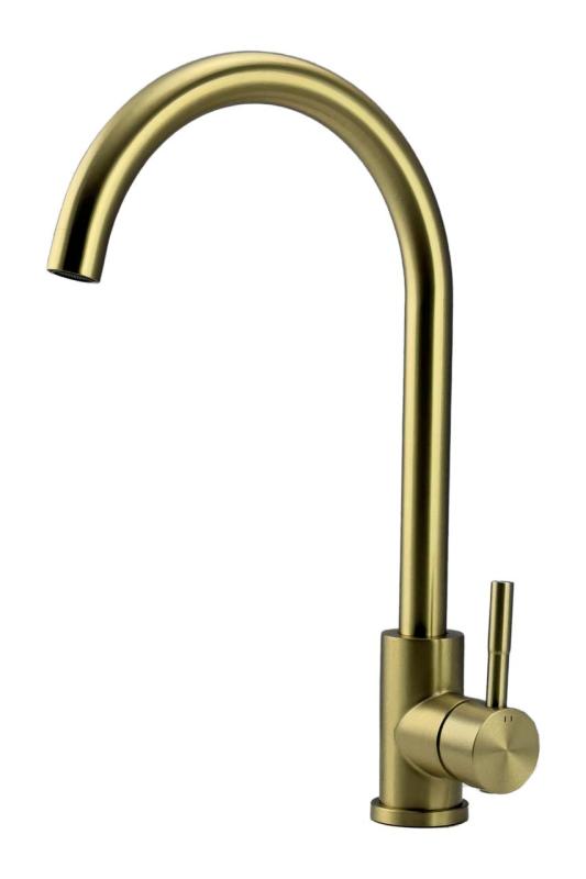 Pure.Sink Elite Steel Stream köksblandare PVD borstad guld PS8044-60
