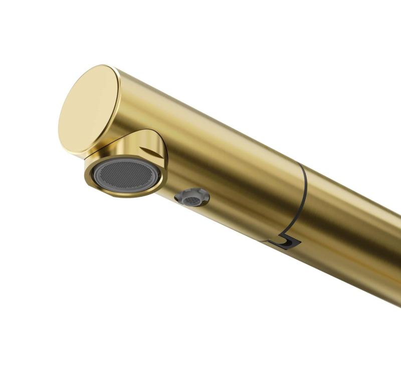 Quadri Ellesmere Köksblandare PVD Guld 3-vägs med extra anslutning för filtrerat vatten 1208967781