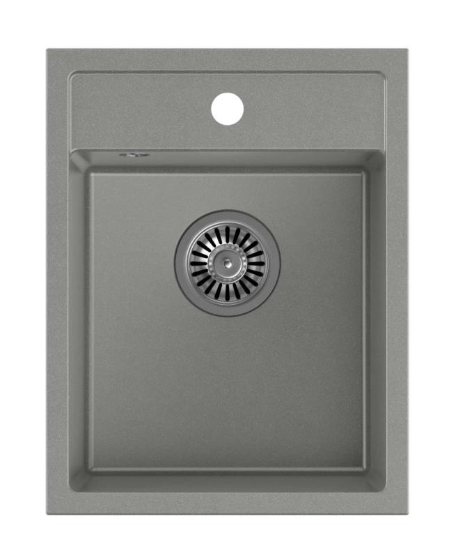 Quadri London Granit Grå Diskho 39x50 cm med Kranhål för Montering - 1208967844