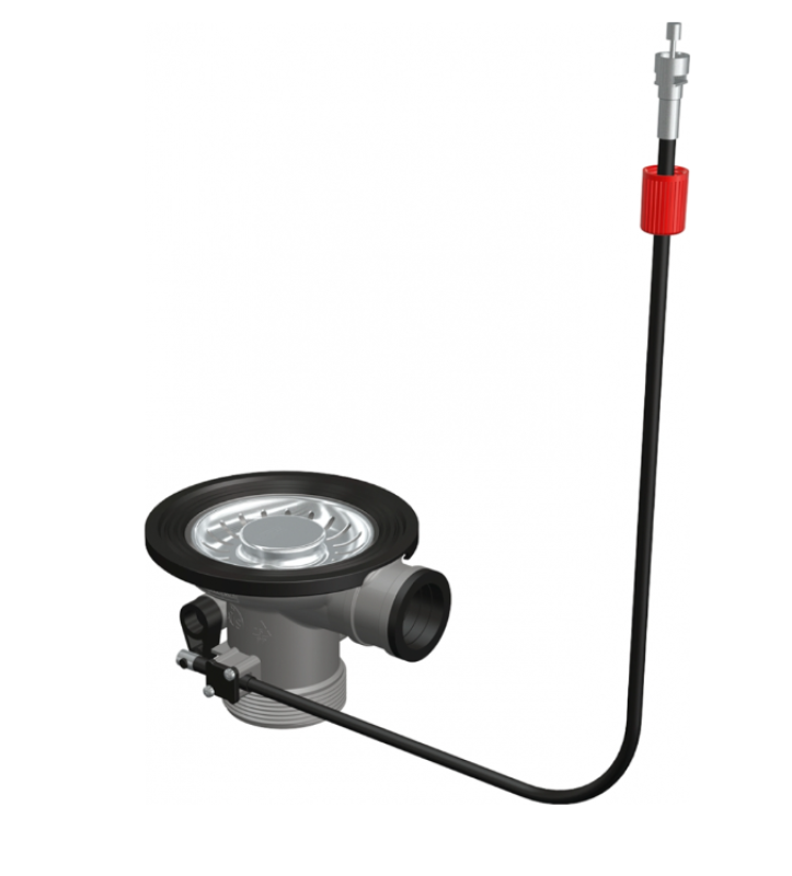 Franke avlopp med automatisk tömning för en diskbänk med inbyggd plugg 112.0301.673