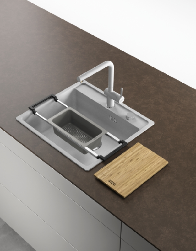 Franke Universal Tillbehör All-In Set 1 - Skärbräda, Plastinsats och Teleskopisk Bro 112.0655.481