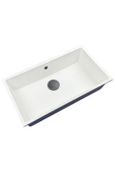 GraniteMy Universal Stora Vita Granitho 74x40 cm med gun metal plugg - 1208967895