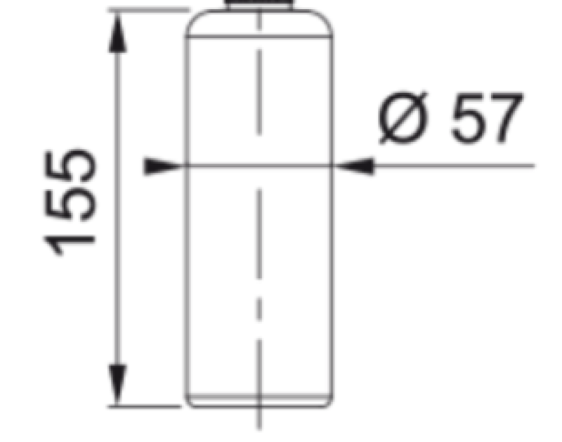 Franke Atlas Plastflaska för Tvålautomat reservoar 133.0641.890
