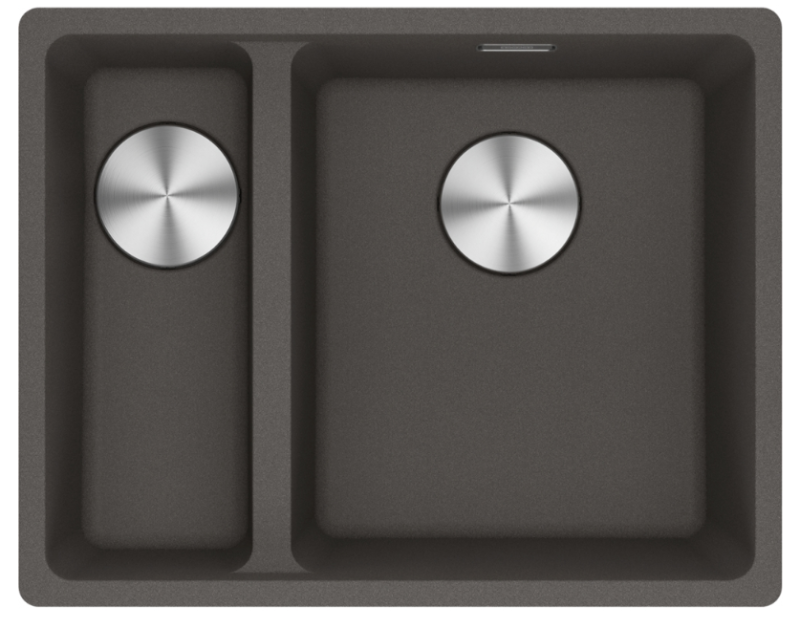 Franke Maris MRG 260-34-15 Fragranite Slate Grey Diskho Höger Sidan Grå Mörk Planmontering 135.0714.634