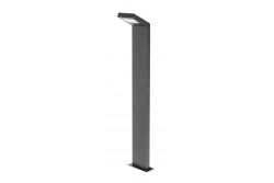 Trädgårdsbelysning LONDON LED, 10W, 720lm, IP54, AC220-240V, 50/60Hz, 4000K, rakt inlägg, 78 cm, svart