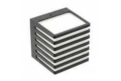 SIROLO LED-ljuskälla 10W, 1000lm, IP54, AC220-240V, 50/60Hz, 4000K, svart