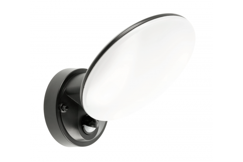'TERRO LED-armatur med rörelsesensor,10W,720lm,IP54,AC220-240V,50/60Hz,4000K,svart